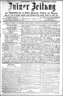 Zniner Zeitung 1909.11.06 R. 22 nr 89