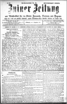 Zniner Zeitung 1909.12.01 R. 22 nr 96