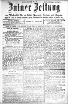 Zniner Zeitung 1909.12.04 R. 22 nr 97