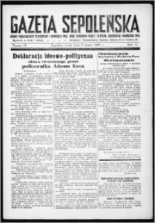 Gazeta Sępoleńska 1937, R. 11, nr 18