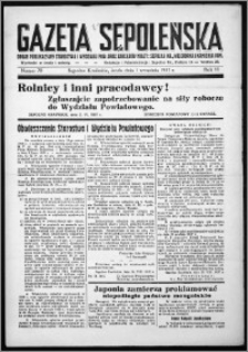 Gazeta Sępoleńska 1937, R. 11, nr 70