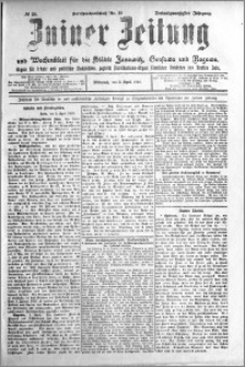 Zniner Zeitung 1910.04.06 R. 23 nr 28