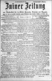 Zniner Zeitung 1910.04.12 R. 23 nr 30