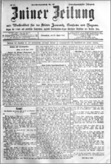 Zniner Zeitung 1910.04.27 R. 23 nr 34