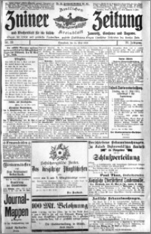 Zniner Zeitung 1910.05.14 R. 23 nr 39