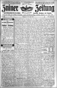 Zniner Zeitung 1910.06.22 R. 23 nr 50