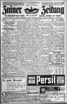 Zniner Zeitung 1910.08.06 R. 23 nr 63