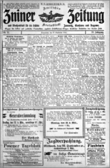 Zniner Zeitung 1910.09.17 R. 23 nr 75