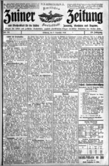 Zniner Zeitung 1910.11.09 R. 23 nr 90