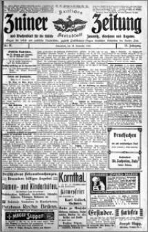 Zniner Zeitung 1910.11.12 R. 23 nr 91