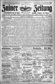 Zniner Zeitung 1910.11.30 R. 23 nr 96