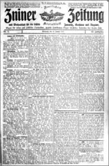Zniner Zeitung 1911.01.18 R. 24 nr 5