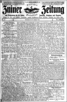 Zniner Zeitung 1911.01.21 R. 24 nr 6