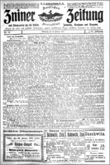 Zniner Zeitung 1911.02.22 R. 24 nr 15