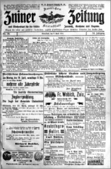 Zniner Zeitung 1911.04.08 R. 24 nr 28