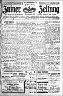 Zniner Zeitung 1911.04.22 R. 24 nr 32