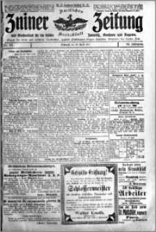 Zniner Zeitung 1911.04.26 R. 24 nr 33