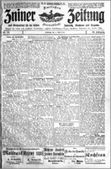 Zniner Zeitung 1911.05.03 R. 24 nr 35