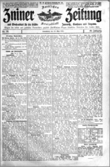 Zniner Zeitung 1911.05.13 R. 23 nr 38