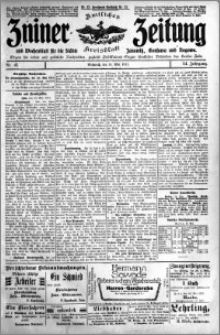 Zniner Zeitung 1911.05.24 R. 24 nr 41