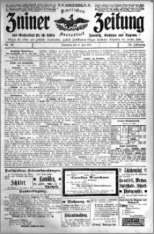 Zniner Zeitung 1911.06.10 R. 24 nr 46