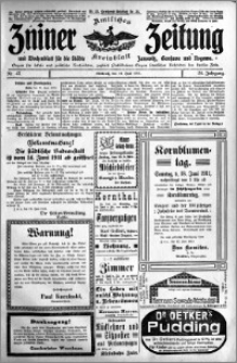 Zniner Zeitung 1911.06.14 R. 24 nr 47