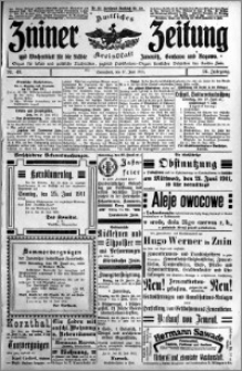 Zniner Zeitung 1911.06.17 R. 24 nr 48