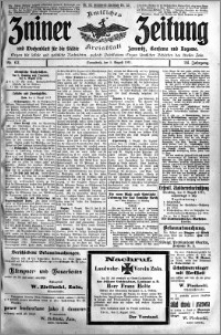 Zniner Zeitung 1911.08.05 R. 24 nr 62