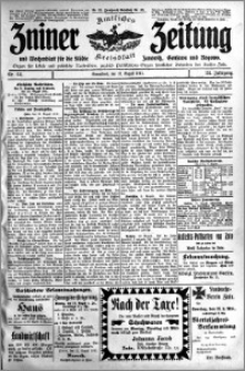 Zniner Zeitung 1911.08.12 R. 24 nr 64
