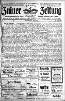 Zniner Zeitung 1911.08.16 R. 24 nr 65