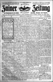 Zniner Zeitung 1911.09.13 R. 24 nr 73