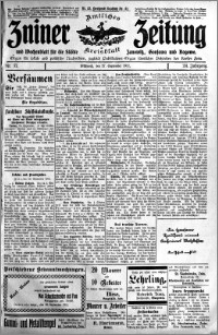 Zniner Zeitung 1911.09.27 R. 24 nr 77