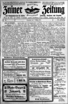 Zniner Zeitung 1911.10.07 R. 24 nr 80