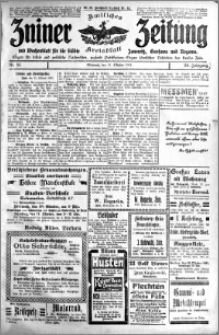 Zniner Zeitung 1911.10.11 R. 24 nr 81