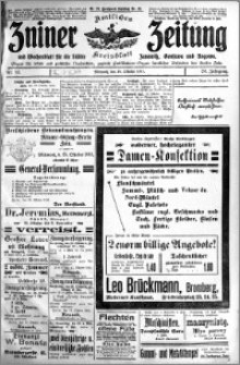 Zniner Zeitung 1911.10.18 R. 24 nr 83