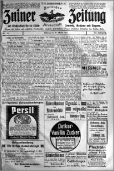 Zniner Zeitung 1911.10.25 R. 24 nr 85