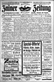Zniner Zeitung 1911.10.28 R. 23 nr 86