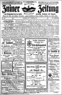 Zniner Zeitung 1911.11.11 R. 24 nr 90