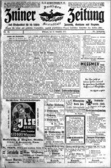 Zniner Zeitung 1911.11.15 R. 24 nr 91