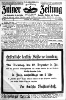Zniner Zeitung 1911.12.02 R. 24 nr 96