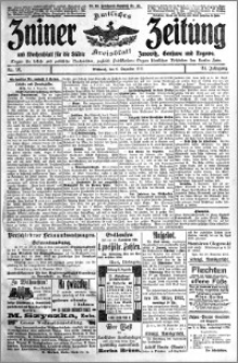Zniner Zeitung 1911.12.06 R. 24 nr 97