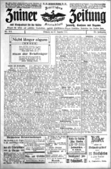 Zniner Zeitung 1911.12.20 R. 24 nr 101