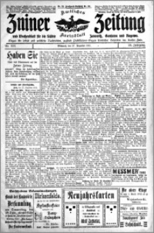 Zniner Zeitung 1911.12.27 R. 24 nr 103