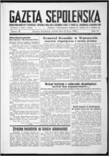 Gazeta Sępoleńska 1939, R. 13, nr 58