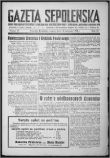 Gazeta Sępoleńska 1938, kwiecień, nr 27-32