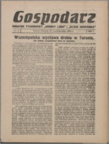 Gospodarz : dodatek tygodniowy "Obrony Ludu" i "Głosu Robotnika" 1931, R. 1 nr 4