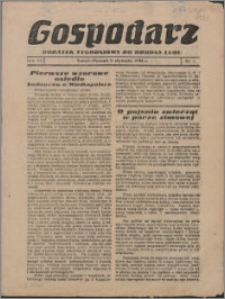 Gospodarz : dodatek tygodniowy "Obrony Ludu" i "Głosu Robotnika" 1933, R. 3 nr 1