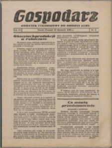 Gospodarz : dodatek tygodniowy "Obrony Ludu" i "Głosu Robotnika" 1933, R. 3 nr 2