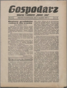Gospodarz : dodatek tygodniowy "Obrony Ludu" i "Głosu Robotnika" 1933, R. 3 nr 36