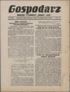 Gospodarz : dodatek tygodniowy "Obrony Ludu" i "Głosu Robotnika" 1933, R. 3 nr 41